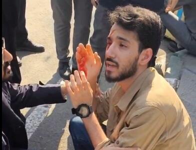  زخمی شدن دانشجویان در تجمعات دانشگاه تهران و شریف + فیلم - سلام نو