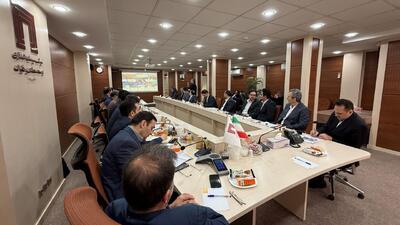  بررسی وضعیت پیشرفت پروژه گندله‌سازی کردستان و پروژه بخار نیروگاه سمنان در هلدینگ «ومعادن»