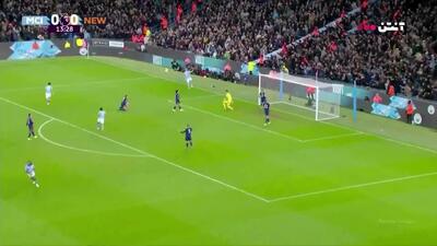  گل اول منچسترسیتی به نیوکاسل+ ویدئو