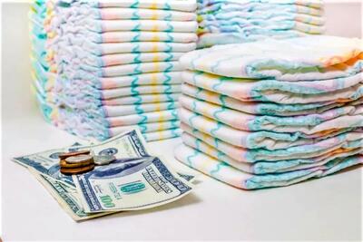  پوشک با کالابرگ، نوزاد با کارت امید!