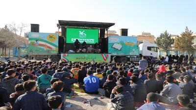  تماشاخانه سیار کانون مهمان استان قزوین شد