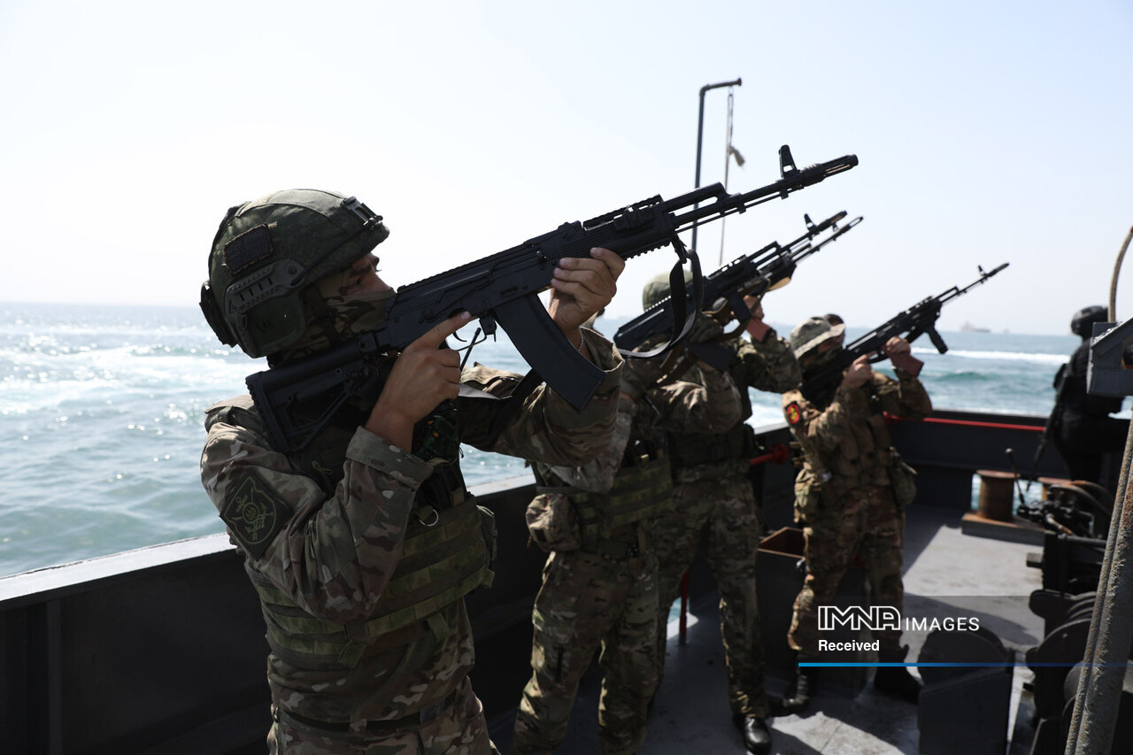 رزمایش مرکب دریایی ایران و روسیه