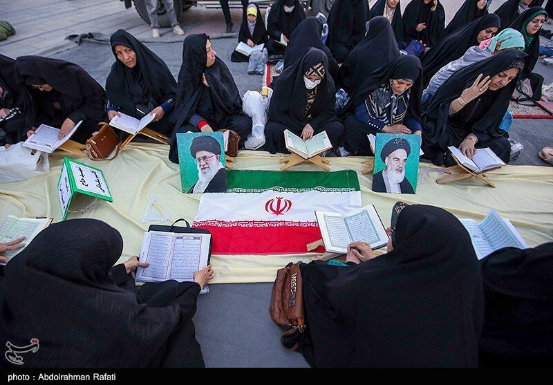 محفل انس با قرآن کریم در همدان