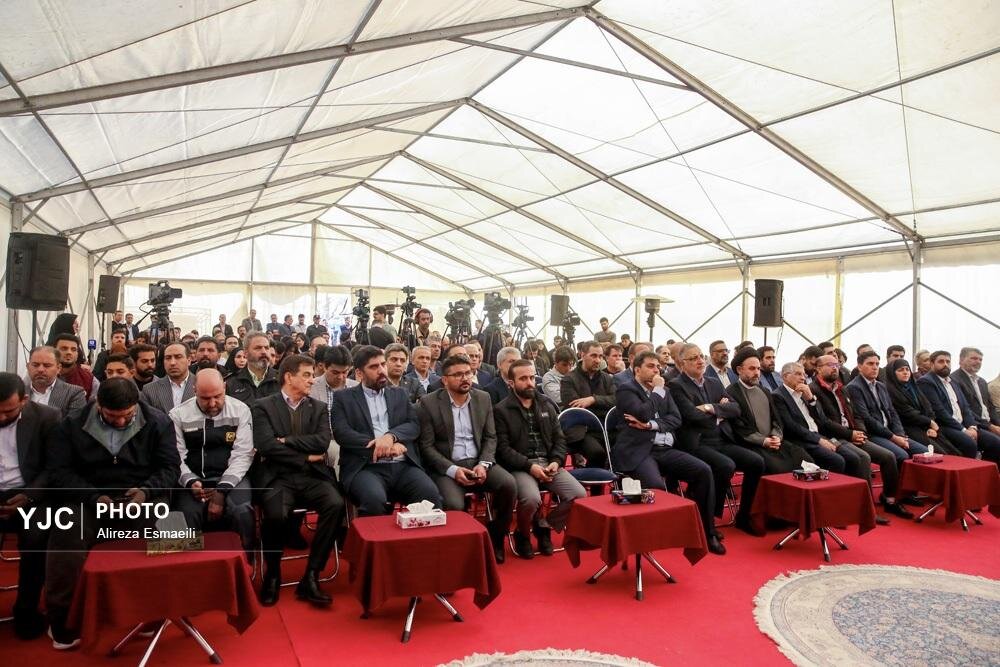 آیین افتتاح و بهره‌برداری از پروژه‌های حمل‌ونقل شهری تهران