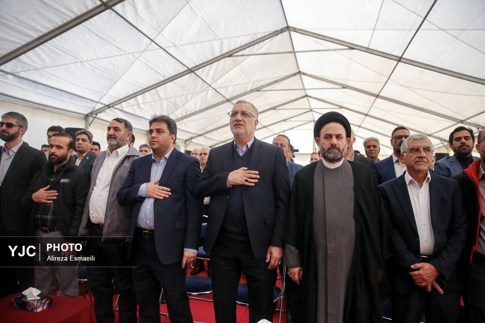 آیین افتتاح و بهره‌برداری از پروژه‌های حمل‌ونقل شهری تهران